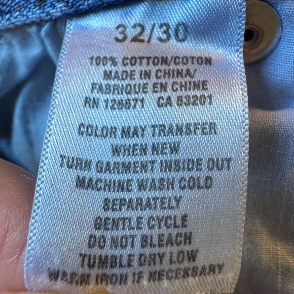 (SOLD) Aeropostale Benton Original Bootcut Jeans Mens Size 32 Distressed Grunge - Picture 15 of 15